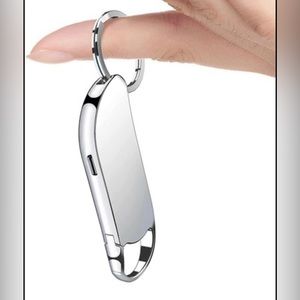 Vandlion 64GB Keychain Voice Recorder with Playback Earphone NIB